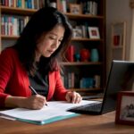 Customer support manager reviewing iGaming support guidelines