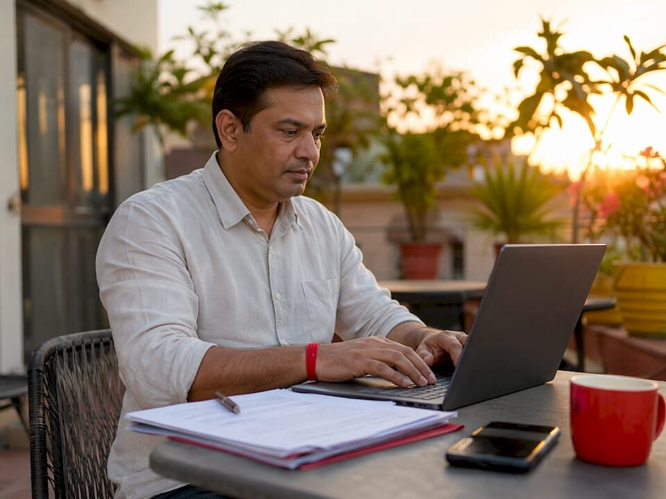 iGaming operator using help desk software laptop