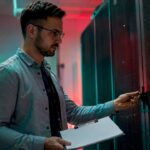Agent auditing secure server room