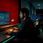 Overnight compliance reviewer in KYC operations room