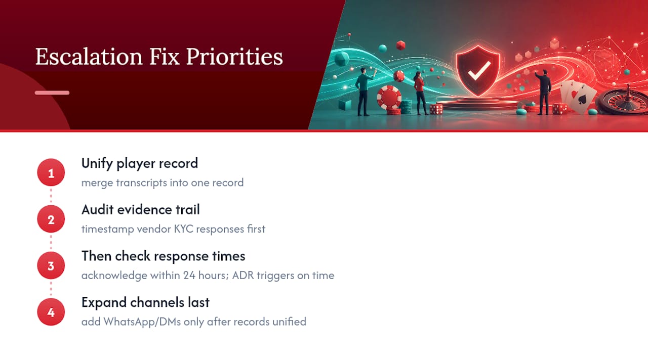 What the Data Actually Tells You to Fix First — overview diagram